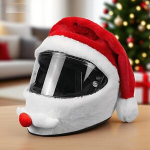 Housse de casque intégral Deadpool de Noël en peluche