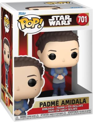 Figurine Funko Pop Star Wars Padmé Amidala Tatooine en vinyle 9,5 cm