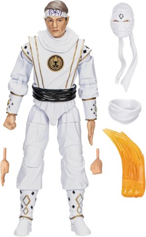Figurine 15 cm Daniel LaRusso White Crane Ranger, Power Rangers x Cobra Kai