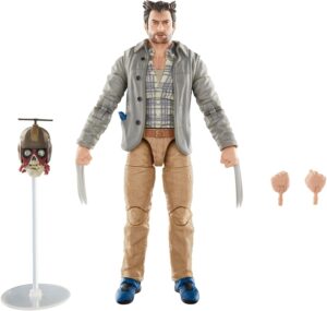 Marvel Legends Deadpool & Wolverine : Logan 15 cm avec Headpool
