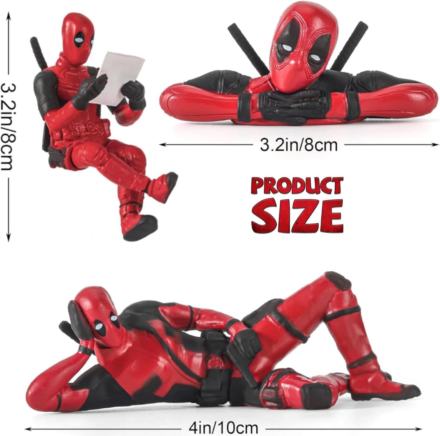 Ornement suspendu de rétroviseur Marvel Deadpool en PVC – Image 2