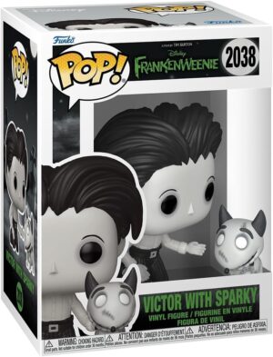 Frankenweenie avec V, figurine Funko Pop! & Buddy en vinyle 9,5 cm