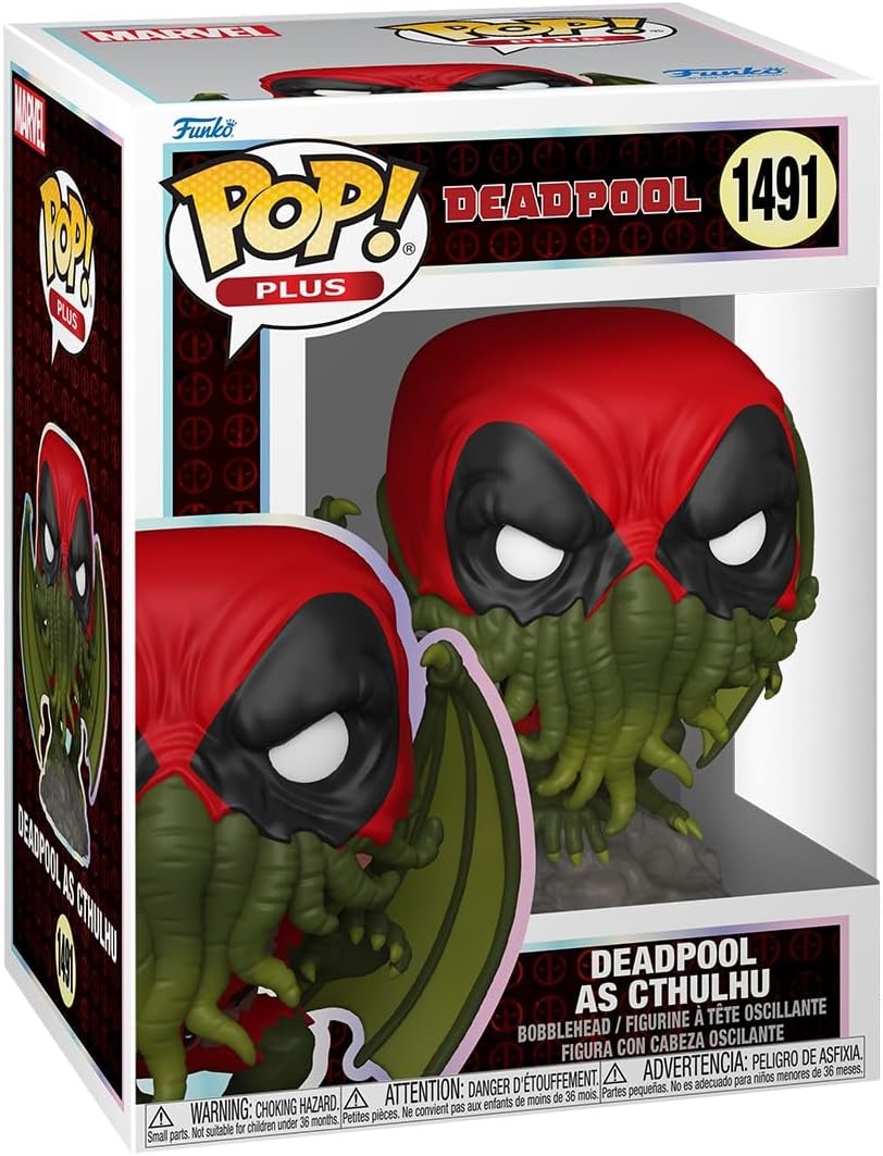 Figurine Funko Pop! Plus Deadpool Cthulhu, Deadpool Literary Classics
