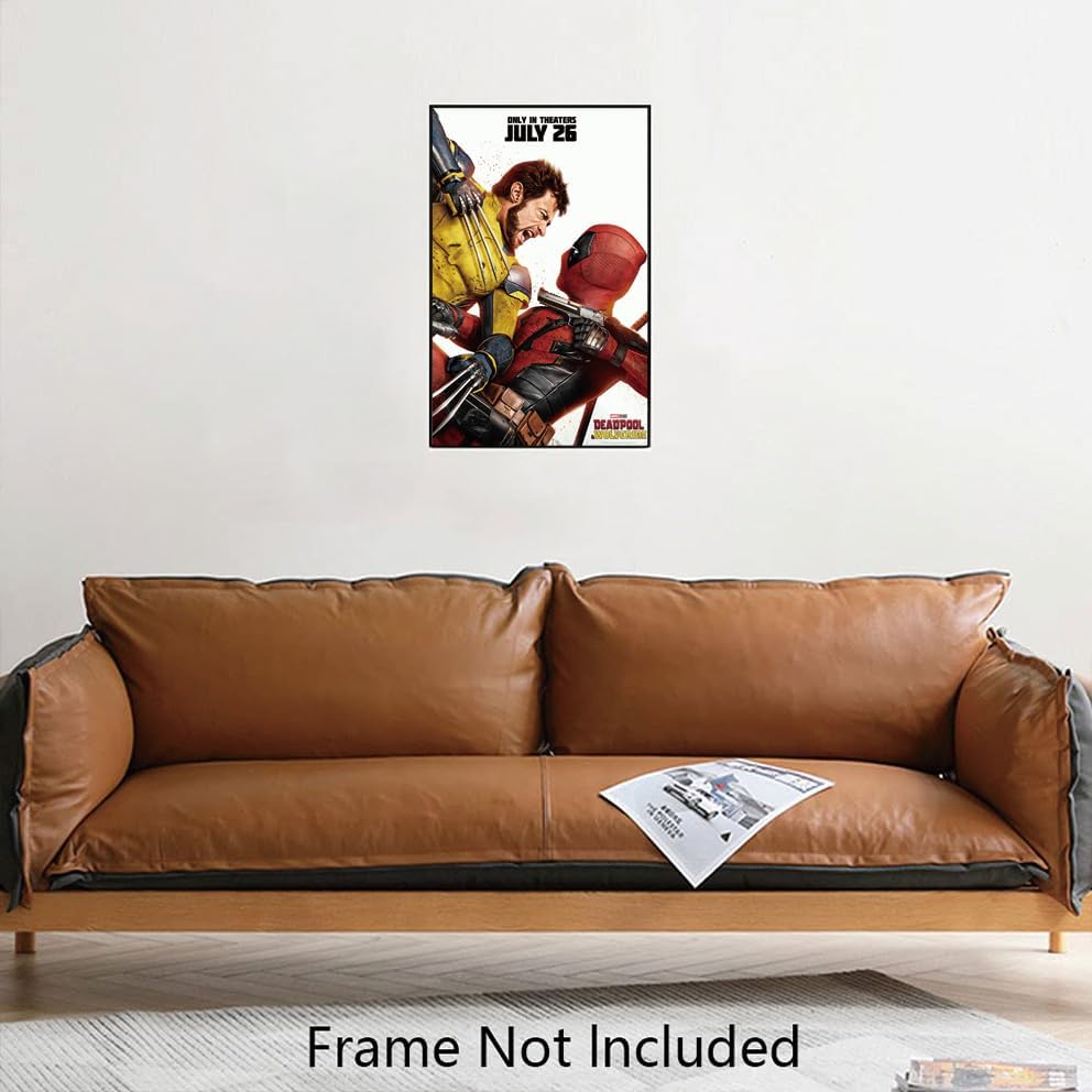 Poster mural Marvel Deadpool & Wolverine film 2, format 38 x 58 cm – Image 7