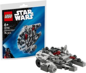 Mini Faucon Millenium Star Wars LEGO 30708, 74 pièces