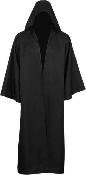 Cape à capuchon gothique dorée Gothden pour cosplay