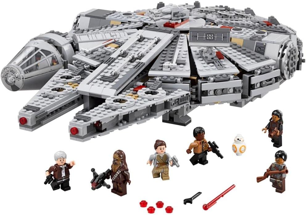 Millennium Falcon LEGO Star Wars avec cockpit détachable