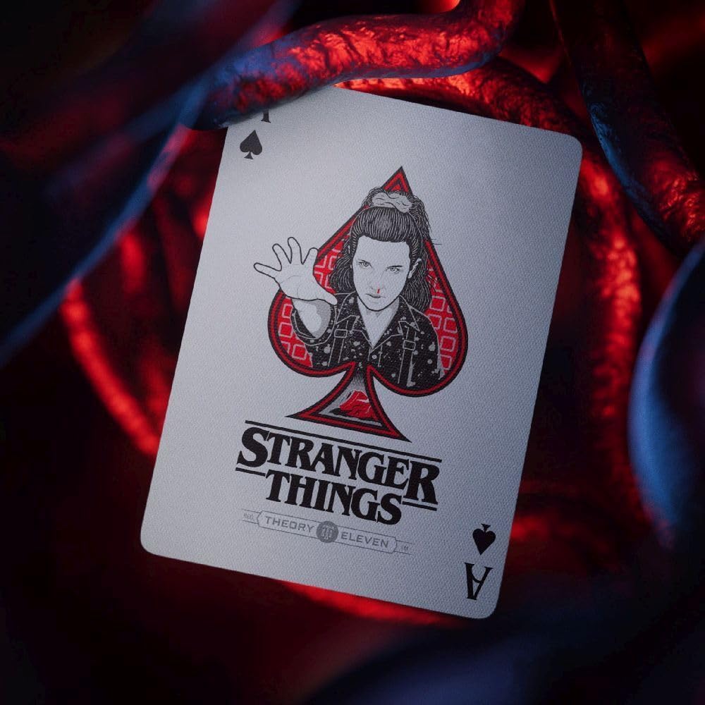 Cartes à jouer theory11 Stranger Things en papier cartonné – Image 2