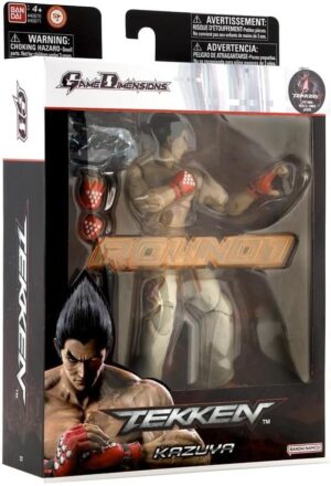 Figurine d'action Tekken Kazuya Mishima 17 cm Bandai