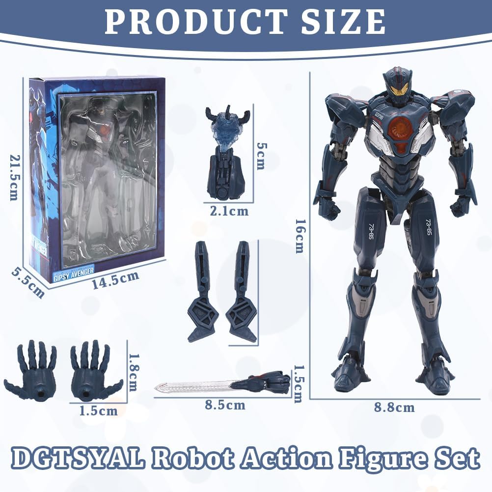 Pacific Rim Uprising Gipsy, figurine PVC 17 cm Robot Spirits – Image 2