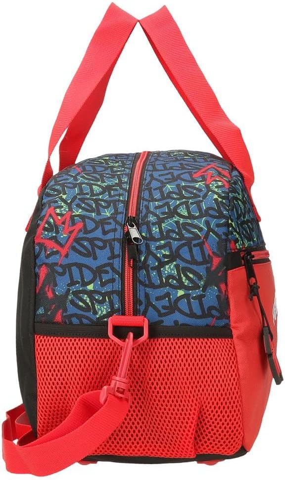 Sac à dos scolaire Marvel Spiderman en polyester avec bretelles réglables – Image 2