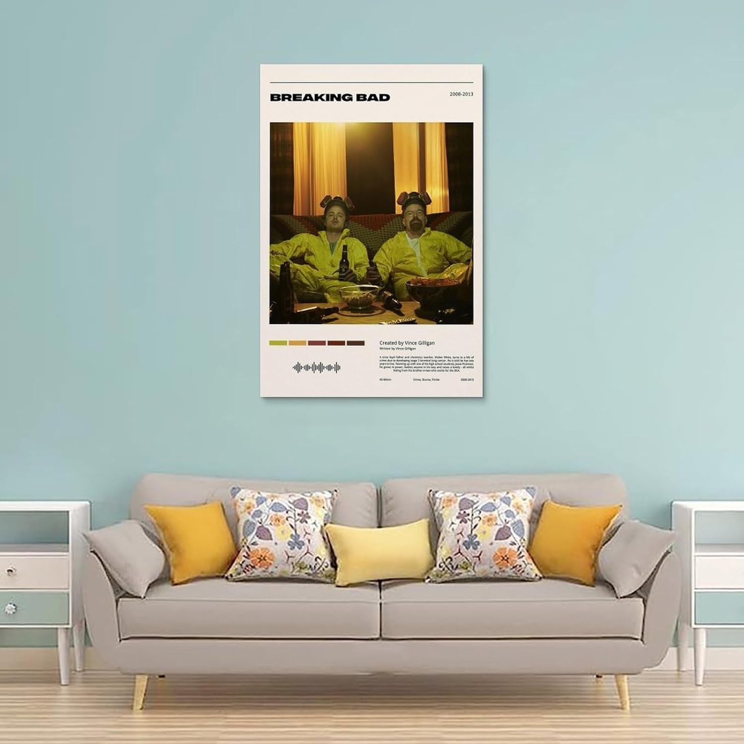 Poster Breaking Bad vintage pour chambre 30 x 45 cm – Image 2