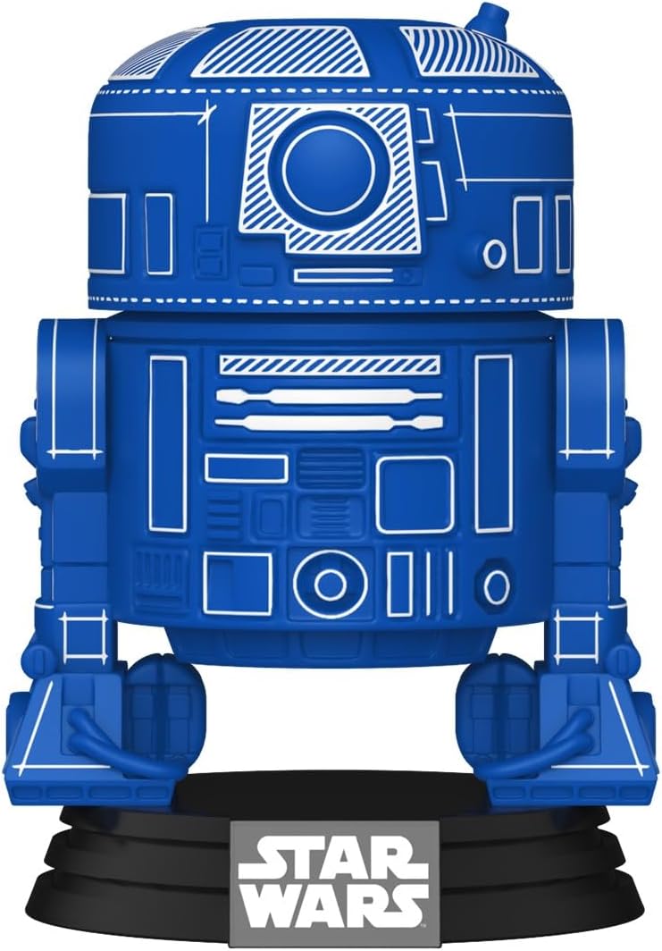 Figurine Funko Pop! R2-D2 Blueprint en vinyle - Star Wars – Image 2