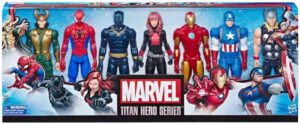 Pack Marvel Avengers Titan Hero Series avec figurines 30 cm et accessoires