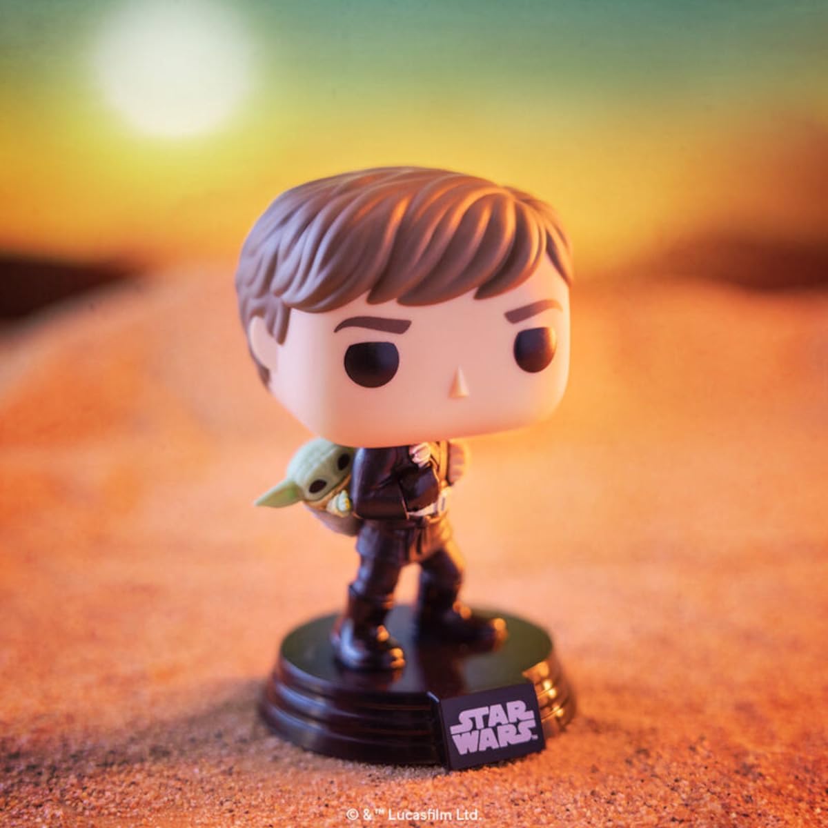Figurine Funko Pop Luke Skywalker Training Star Wars The Book of Boba Fett – Image 2