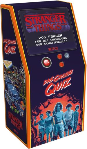 Stranger Things - Grand Quiz familial Larousse pour 2 à 8 joueurs dès 14 ans