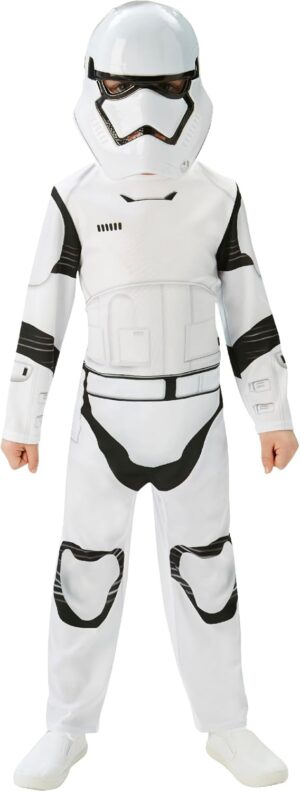 Déguisement enfant Stormtrooper blanc Star Wars Rubie's, taille 5 à 6 ans