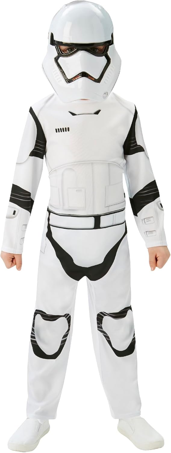 Déguisement enfant Stormtrooper blanc Star Wars Rubie's, taille 5 à 6 ans