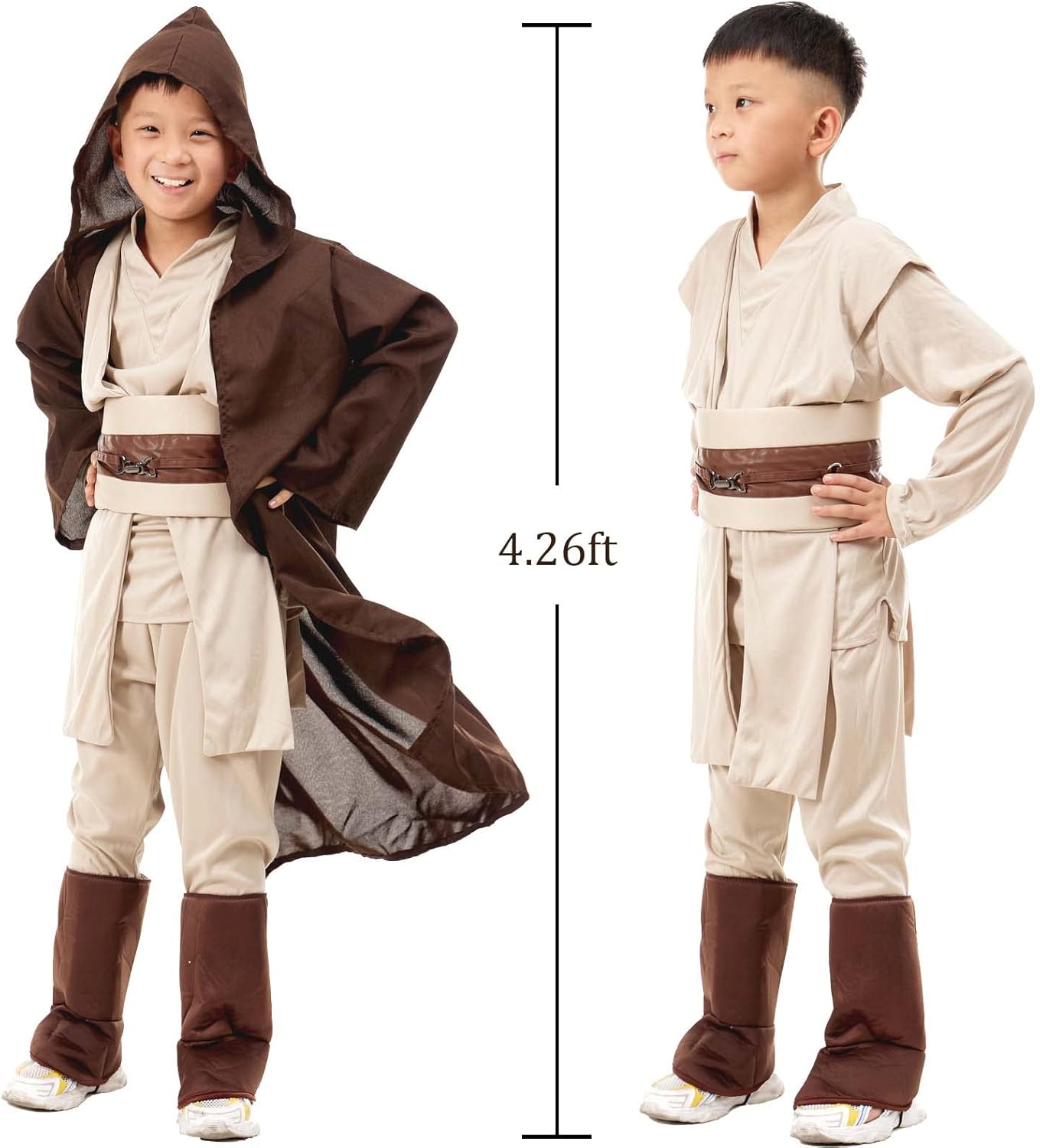 Costume Jedi Star Wars enfant avec capuche – Image 4