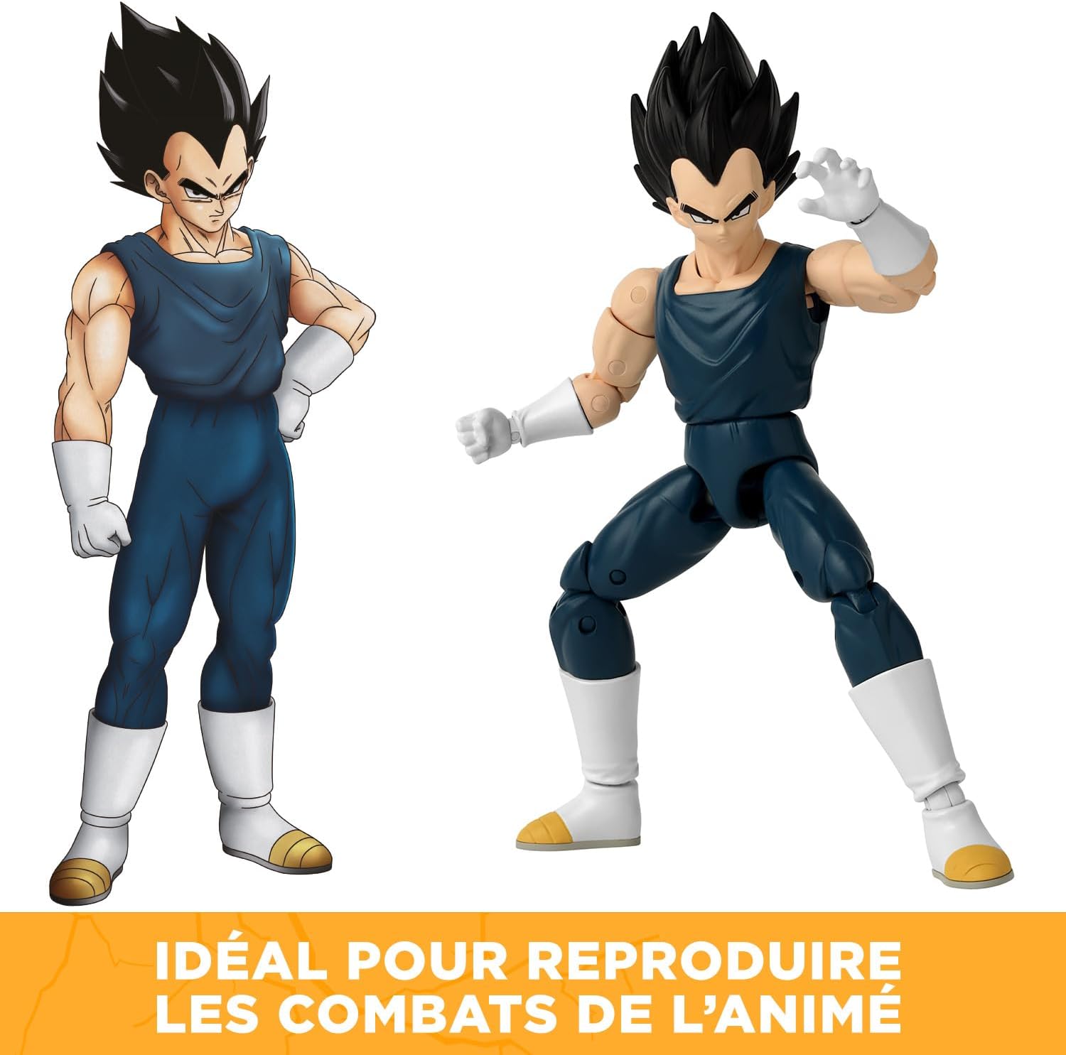 Figurine articulée Vegeta 17 cm Bandai Dragon Ball Super Super Hero – Image 7