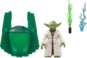 Figurine Maître Yoda Star Wars Epic World of Action avec sabre laser 10 cm
