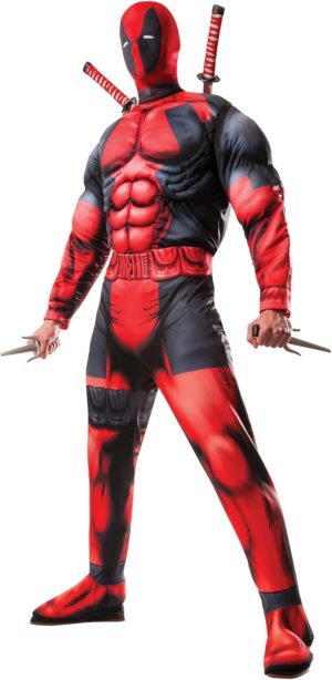 Déguisement Deadpool adulte XL avec masque Rubie's