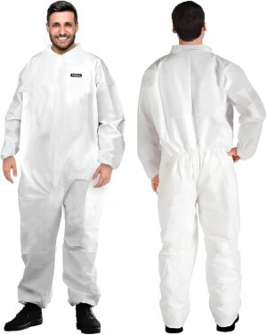Combinaison jetable Breaking Bad Hazmat Suit sans capuche, du S au XXL