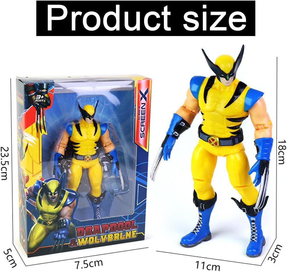Figurine Wolverine Titan Hero Series 18 cm, collection Deadpool & Wolverine – Image 2