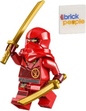 Figurine Kai LEGO Ninjago Dragons Rising avec 2 épées Katana