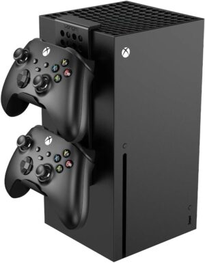 Support Venom noir en plastique pour manette Xbox Series X