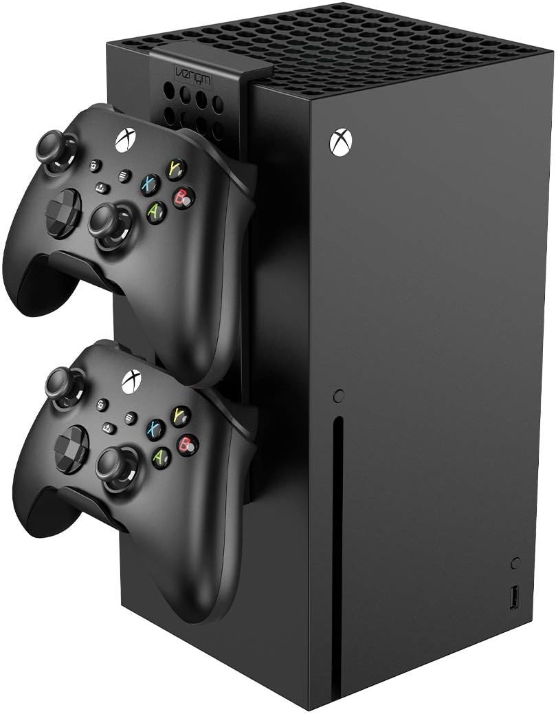 Support Venom noir en plastique pour manette Xbox Series X