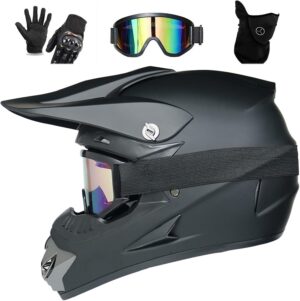 Casque intégral noir Deadpool avec 4 tailles de doublure