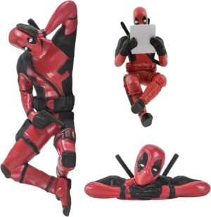 Figurine suspendue Deadpool Marvel pour rétroviseur et intérieur de voiture