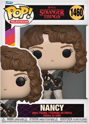 Figurine Funko Pop! Stranger Things Nancy Wheeler Hunter with Shotgun en vinyle