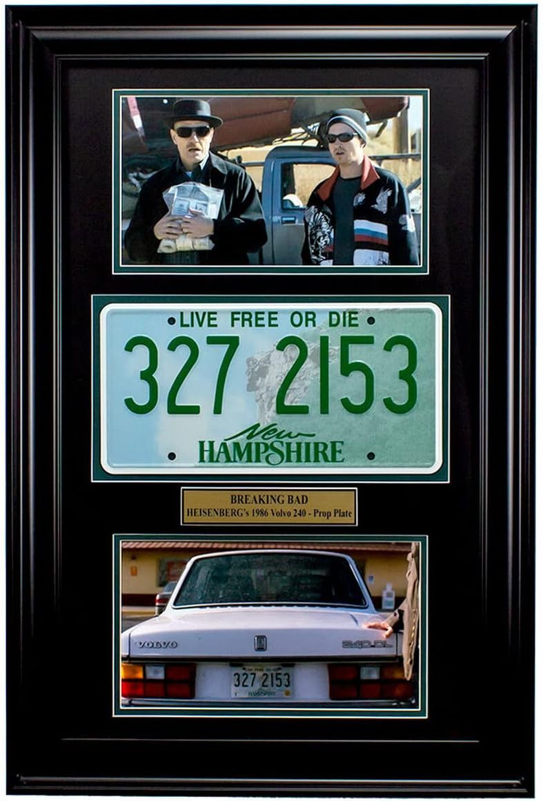 Plaques d'immatriculation Breaking Bad en métal 30x15 cms – Image 2