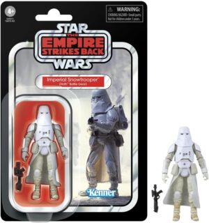 Figurine Snowtrooper impérial 9,5 cm, équipement de combat Hoth, Star Wars The Vintage Collection