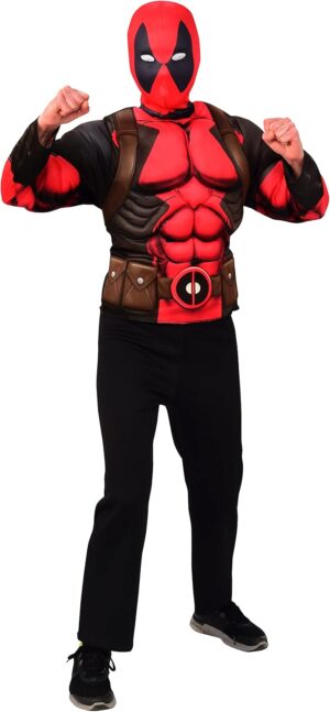 Top luxe Deadpool avec cagoule pour ado 14 ans