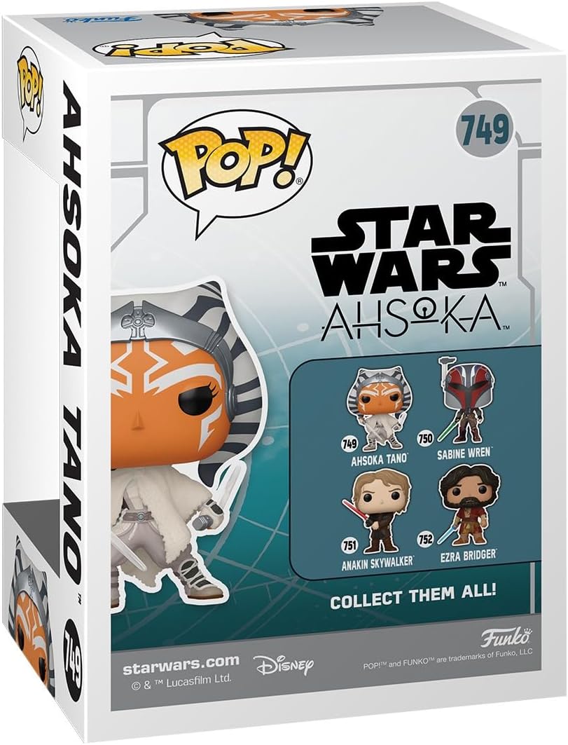 Figurine Funko Pop Ahsoka en vinyle 9,5 cm - Star Wars – Image 3