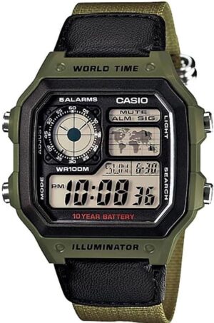 Montre Stranger Things Casio à quartz, boîtier 39 mm