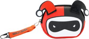 Porte-monnaie Chibi Harley Quinn DC Comics rouge