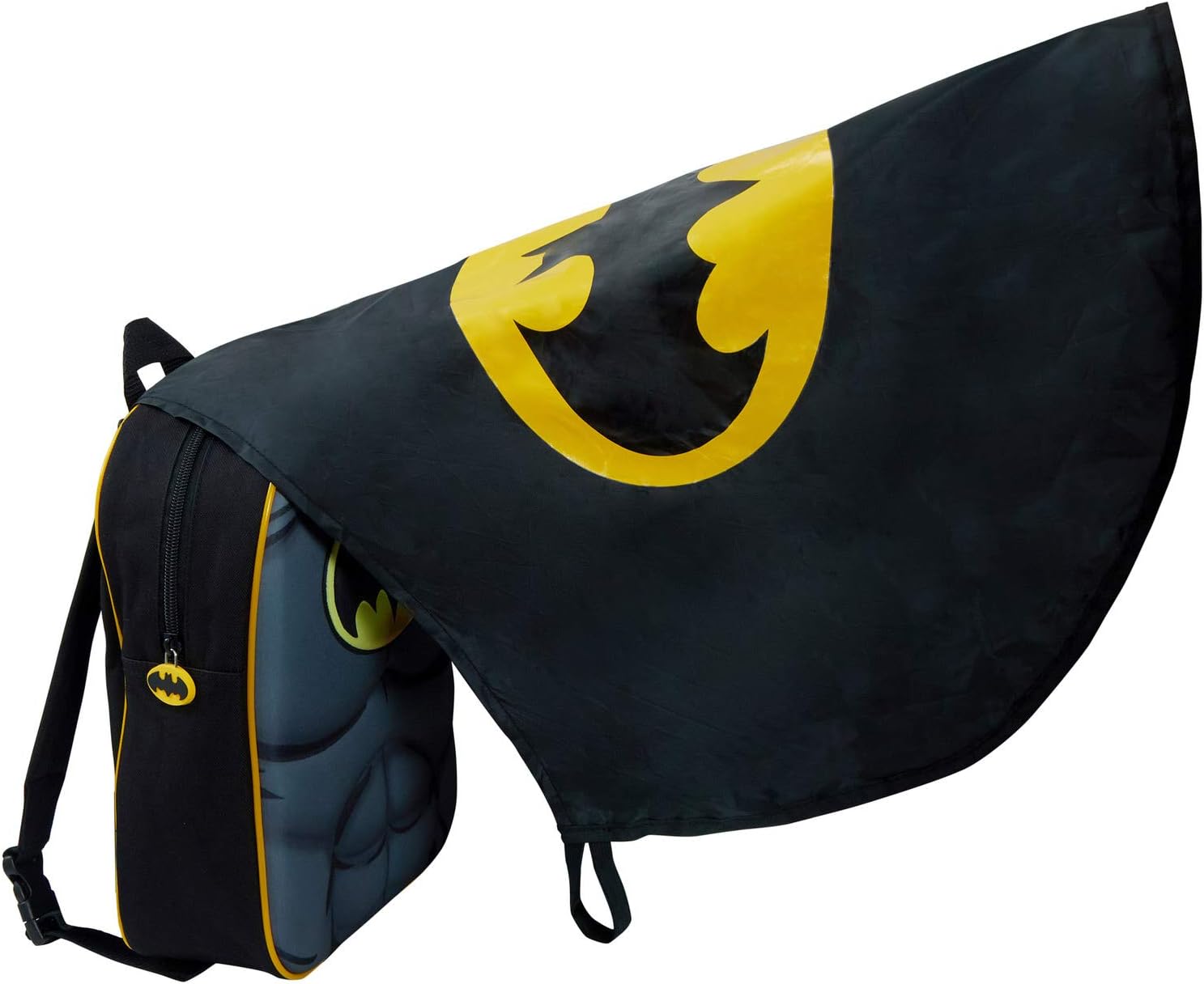 Sac à dos Batman 3D avec cape repliable pour enfants DC Comics – Image 5