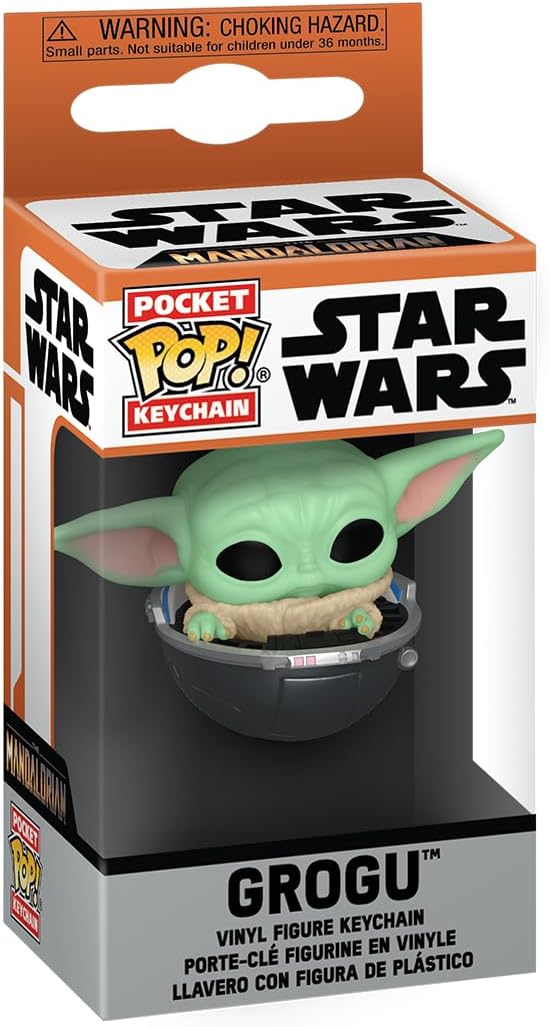 Porte-clés Funko POP! Grogu en vinyle, Star Wars The Mandalorian – Image 2