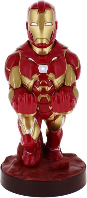 Support gaming Iron Man Marvel avec câble USB, 20 cm