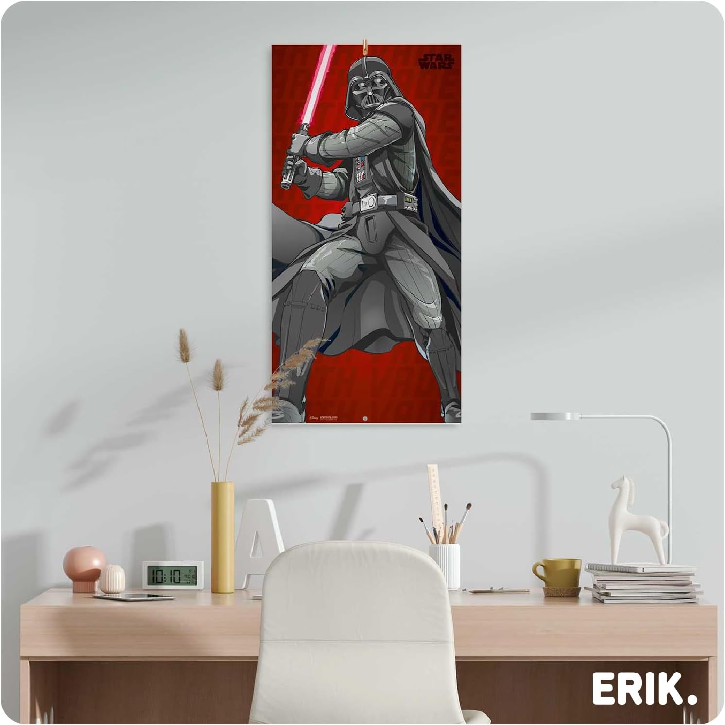 Calendrier mural mensuel Star Wars 2026 30x60cm – Image 4