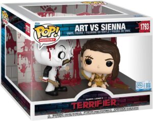 Funko Pop! Moments Terrifier 2 : scène Art vs Sienna en vinyle 8,8 cm