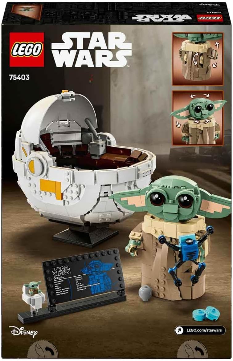 Grogu avec landau LEGO Star Wars The Mandalorian 75403 – Image 5