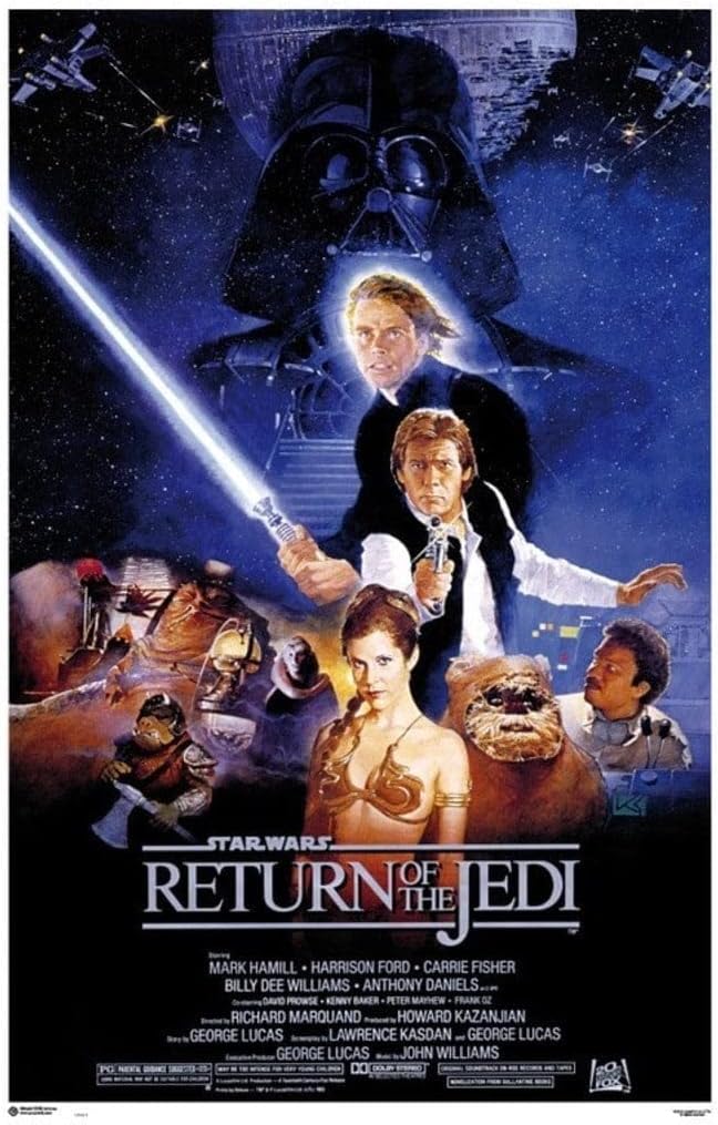 Affiche murale Star Wars Le Retour du Jedi, poster décoratif 61 x 91.5 cm – Image 3