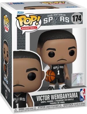 Funko Pop! NBA Victor Wembanyama Spurs, figurine en vinyle 9,5 cm