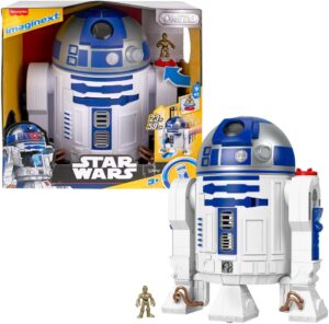 Robot R2-D2 Star Wars 44,5 cm avec sons, lumières et clé C-3PO