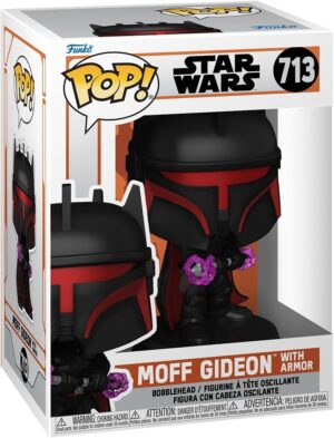 Figurine Funko Pop! Moff Gideon with Armor en vinyle, Star Wars The Mandalorian